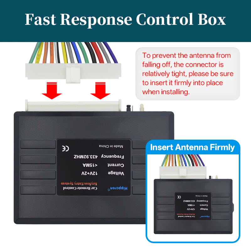Car Remote Central Door Lock Keyless System Central Locking with Car Alarm Systems Auto Remote Central Kit Remote Control