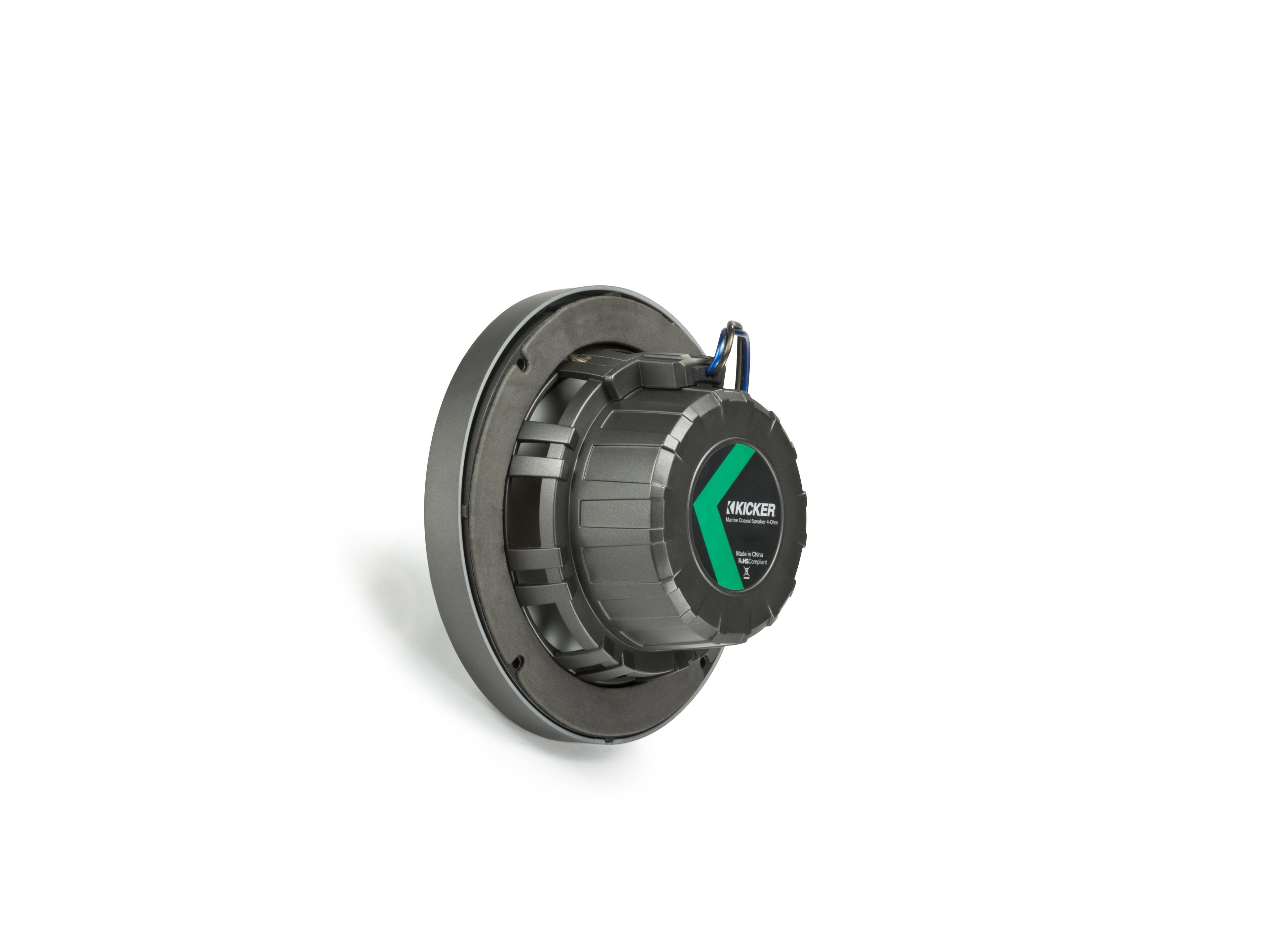 6.5" Charcoal Marine Speakers (QTY 2) 1 Pair of OEM Replacement Speakers
